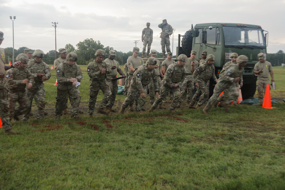 Intelligence Center of Excellence competes in TRADOC Best Squad Competition 2024