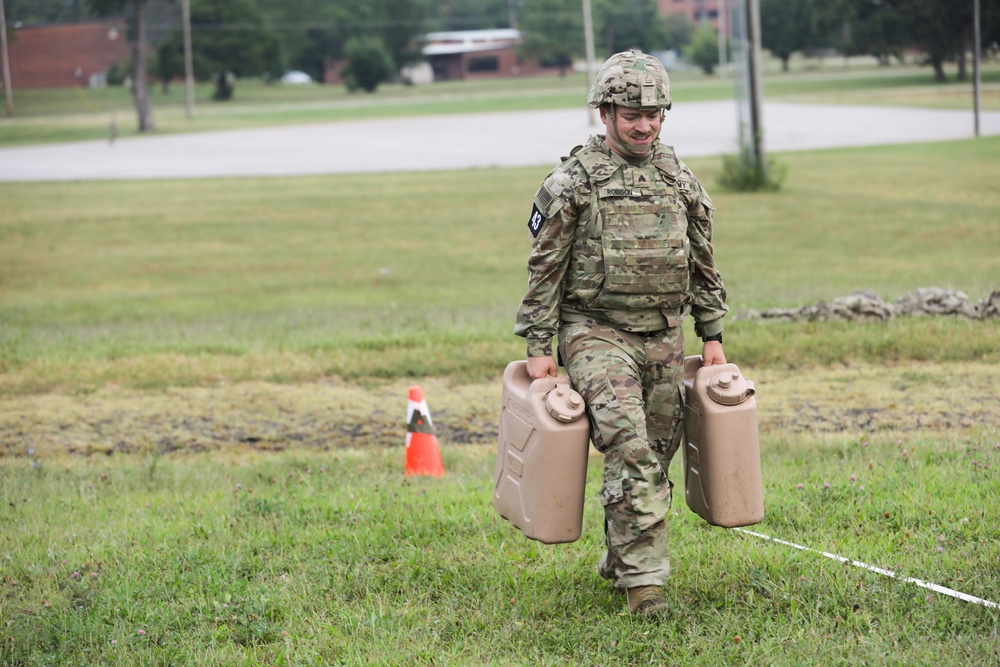 Intelligence Center of Excellence competes in TRADOC Best Squad Competition 2024