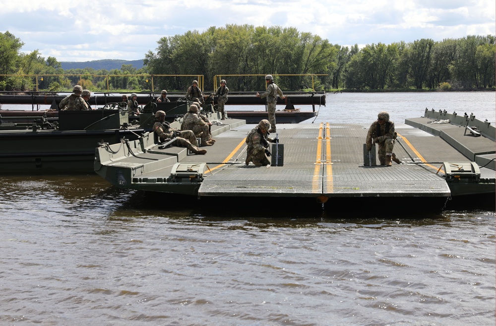 Bridge company makes waves at annual training exercise