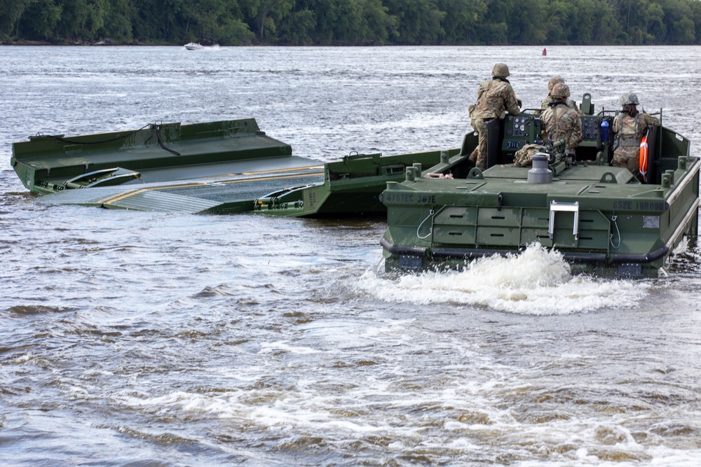 Bridge company makes waves at annual training exercise