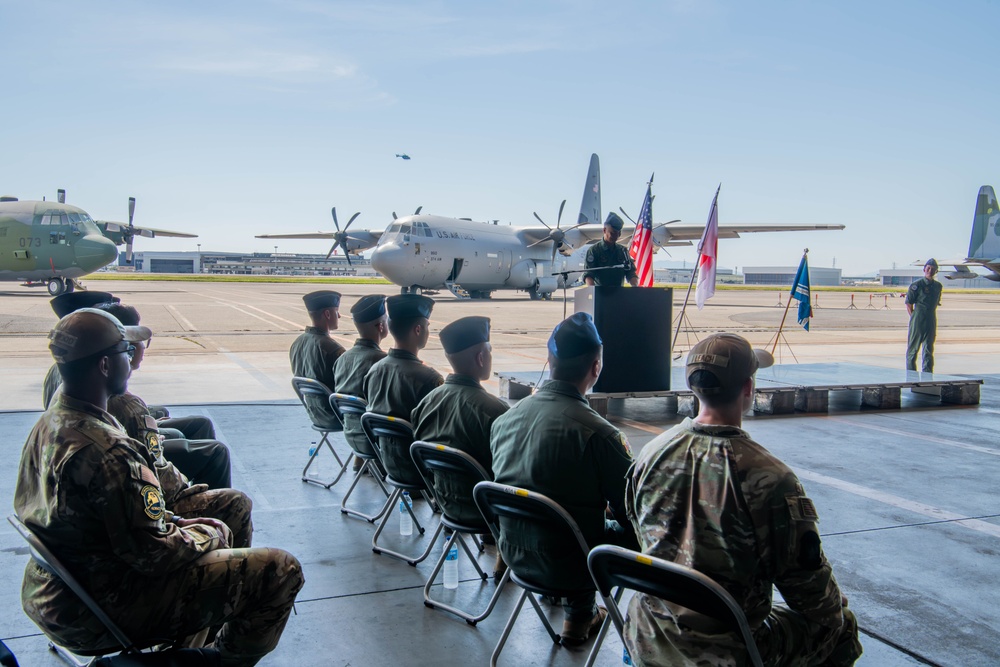 36 AS bolsters friendship during JASDF change of command