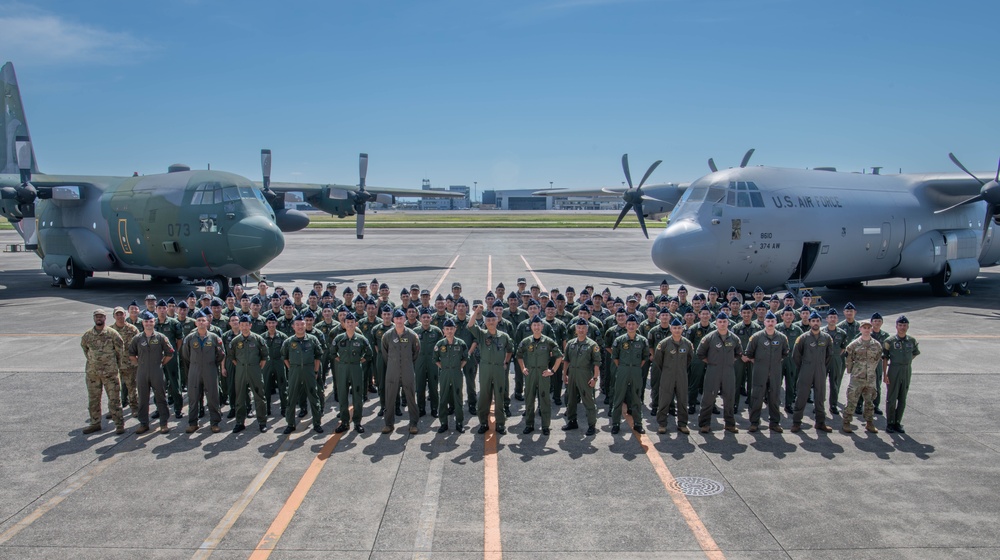 36 AS bolsters friendship during JASDF change of command