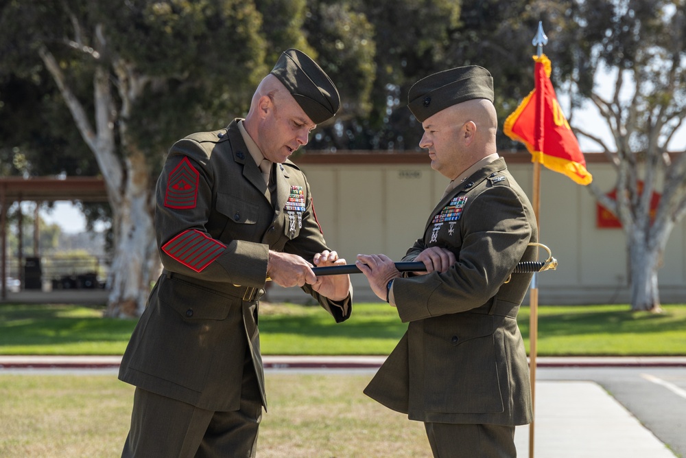 MCTSSA Sergeant Major Relief and Appointment