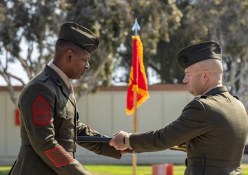 MCTSSA Sergeant Major Relief and Appointment
