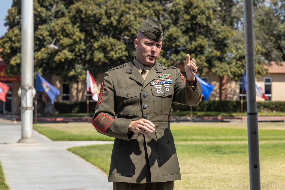MCTSSA Sergeant Major Relief and Appointment