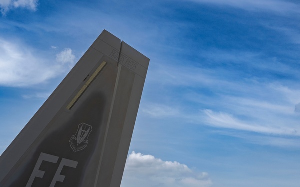 U.S. F-22s Land at Mactan–Benito Ebuen Air Base, Philippines during DFE operations