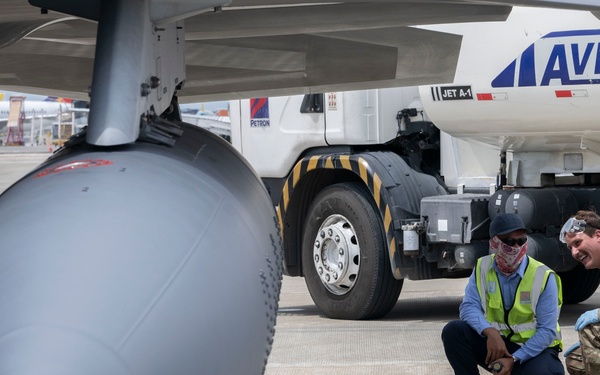 U.S. F-22s Land at Mactan–Benito Ebuen Air Base, Philippines during DFE operations