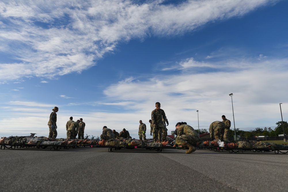 127th Medical Group run En Route Patient Staging System at Northern Strike 24