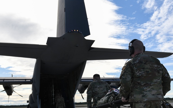 127th Medical Group run En Route Patient Staging System at Northern Strike 24