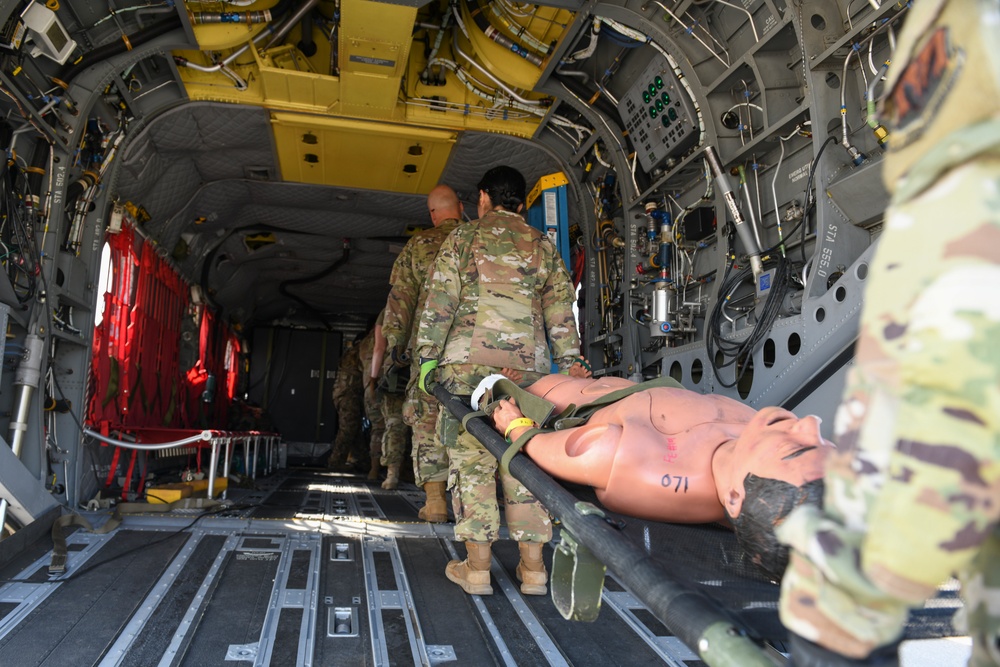 127th Medical Group run En Route Patient Staging System at Northern Strike 24