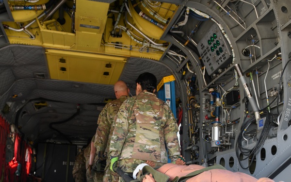 127th Medical Group run En Route Patient Staging System at Northern Strike 24