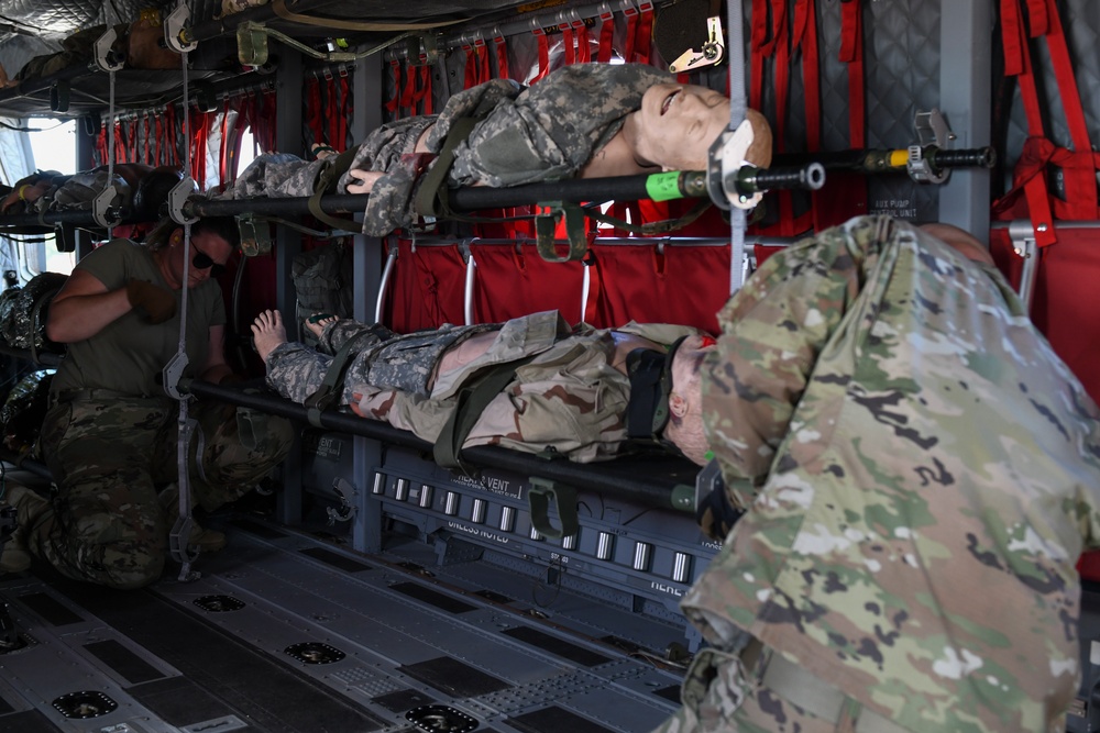 127th Medical Group run En Route Patient Staging System at Northern Strike 24