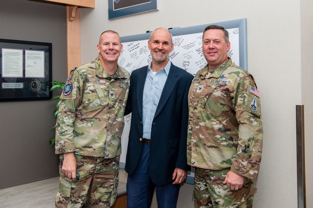 USSF senior strategy advisor visits the National Space Defense Center