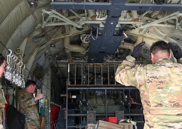 521st CRS loads 41st Airlift Wing C-130 during Exercise Bamboo Eagle 24-3