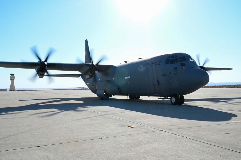 521st CRS loads 41st Airlift Wing C-130 during Exercise Bamboo Eagle 24-3