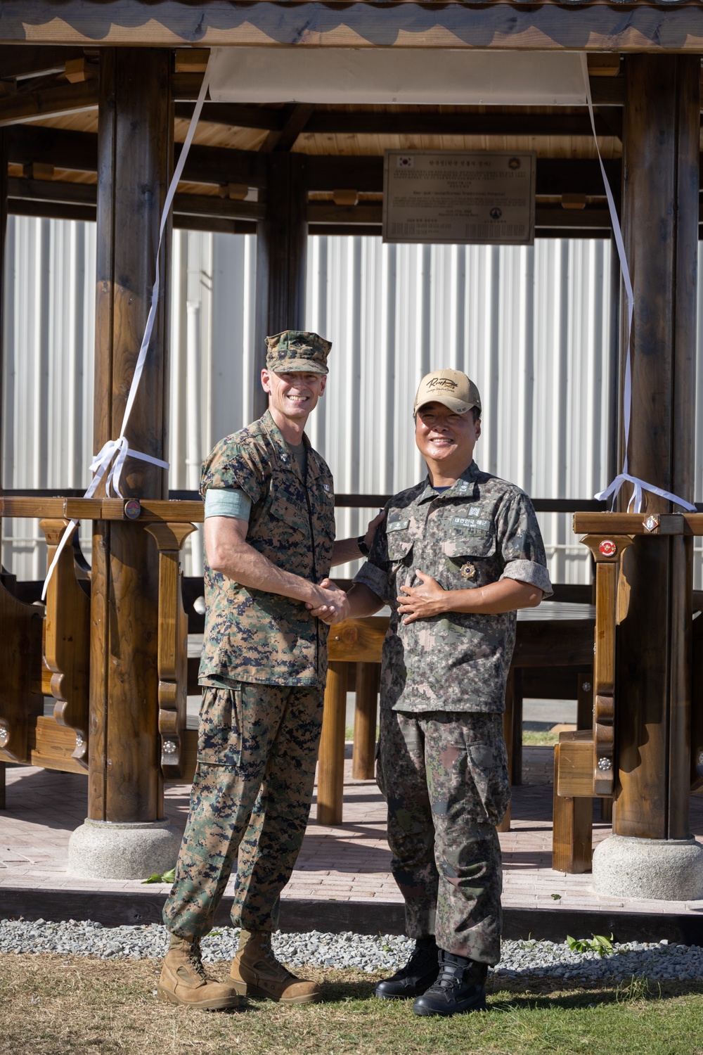 Korean Pergola Unveiling Ceremony on MCBH