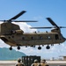 Sky Bound: MWSS-174 Marines and 3-25 GSAB conduct external lift operations in preparation for FARP operations