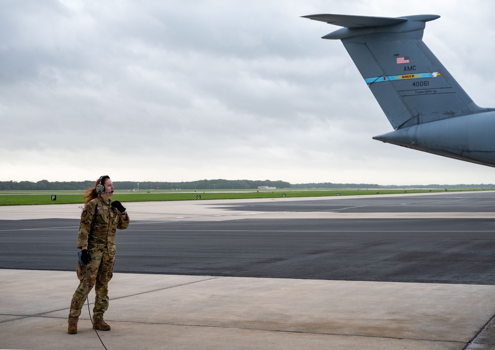 9th Airlift Squadron conducts specialized fuel operation during Exercise Northern Strike 24-2