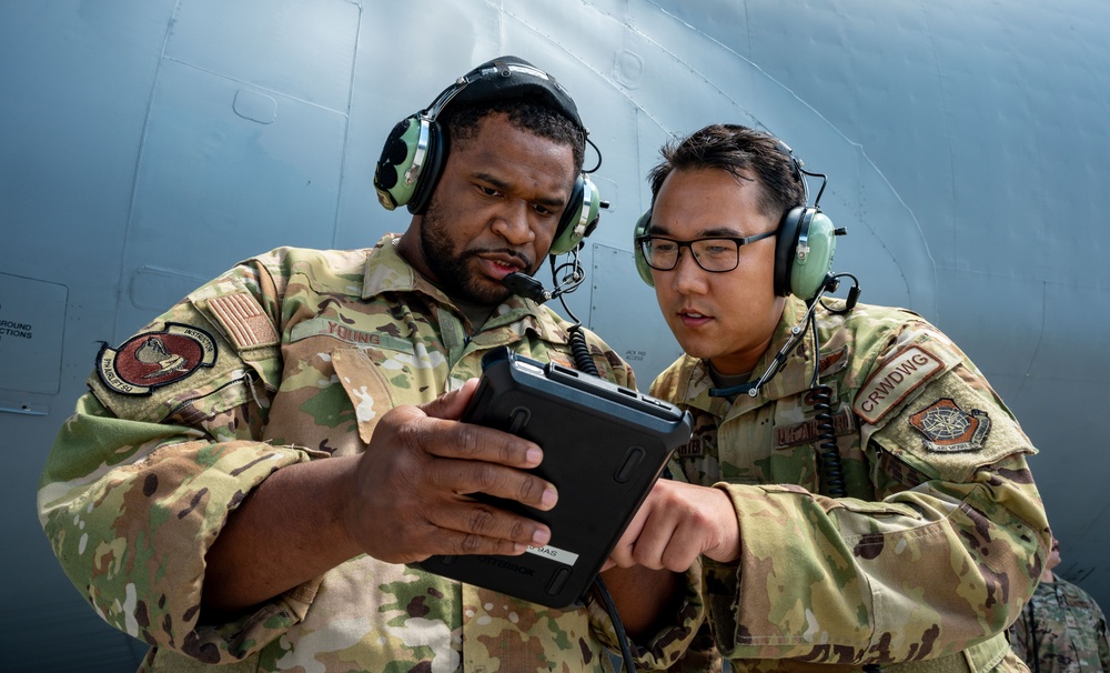 9th Airlift Squadron conducts specialized fuel operation during Exercise Northern Strike 24-2
