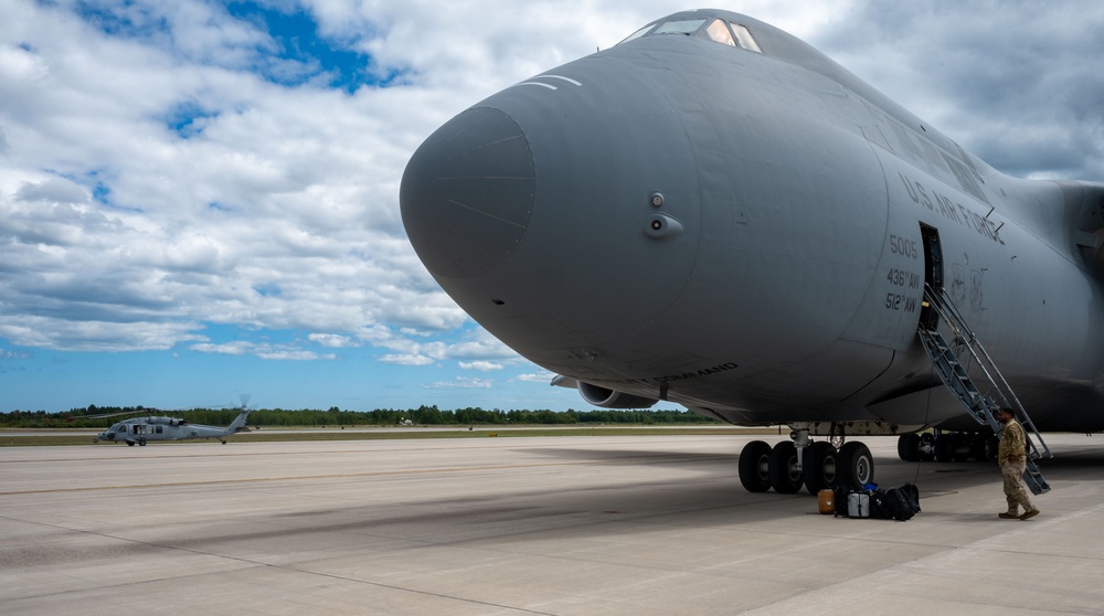 9th Airlift Squadron conducts specialized fuel operation during Exercise Northern Strike 24-2
