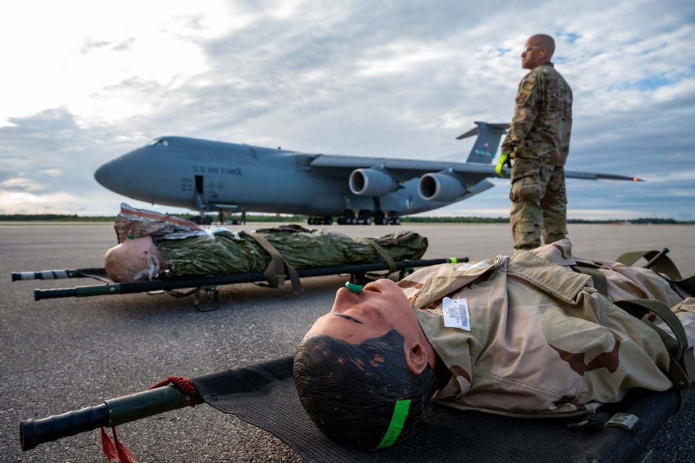 9th AS supports aeromedical evacuation and Agile Combat Employment team during Exercise Northern Strike 24-2