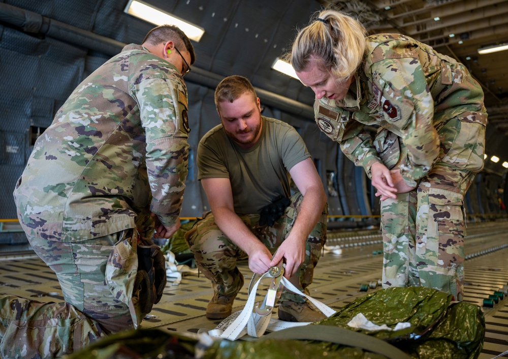9th AS supports aeromedical evacuation and Agile Combat Employment team during Exercise Northern Strike 24-2
