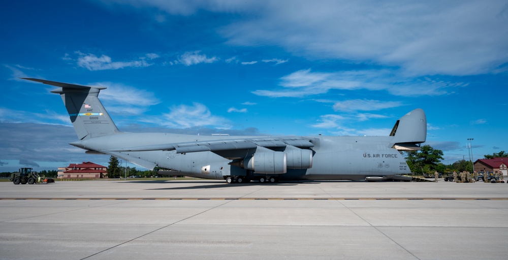 9th AS supports aeromedical evacuation and Agile Combat Employment team during Exercise Northern Strike 24-2