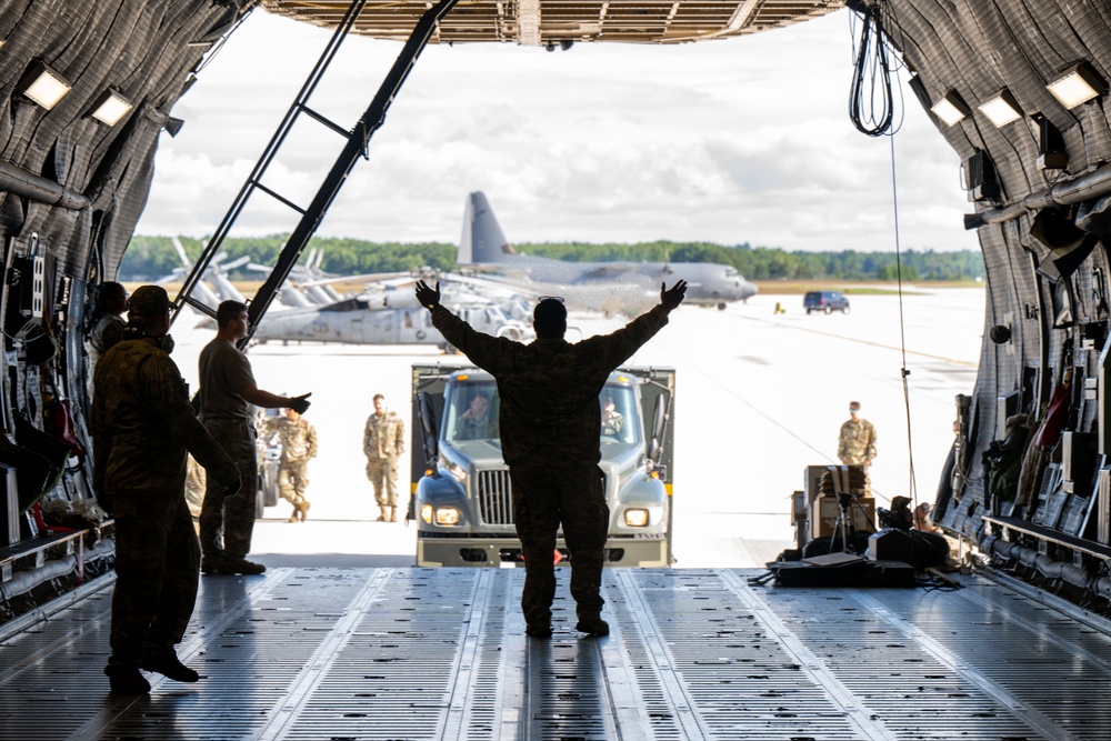 9th AS supports aeromedical evacuation and Agile Combat Employment team during Exercise Northern Strike 24-2