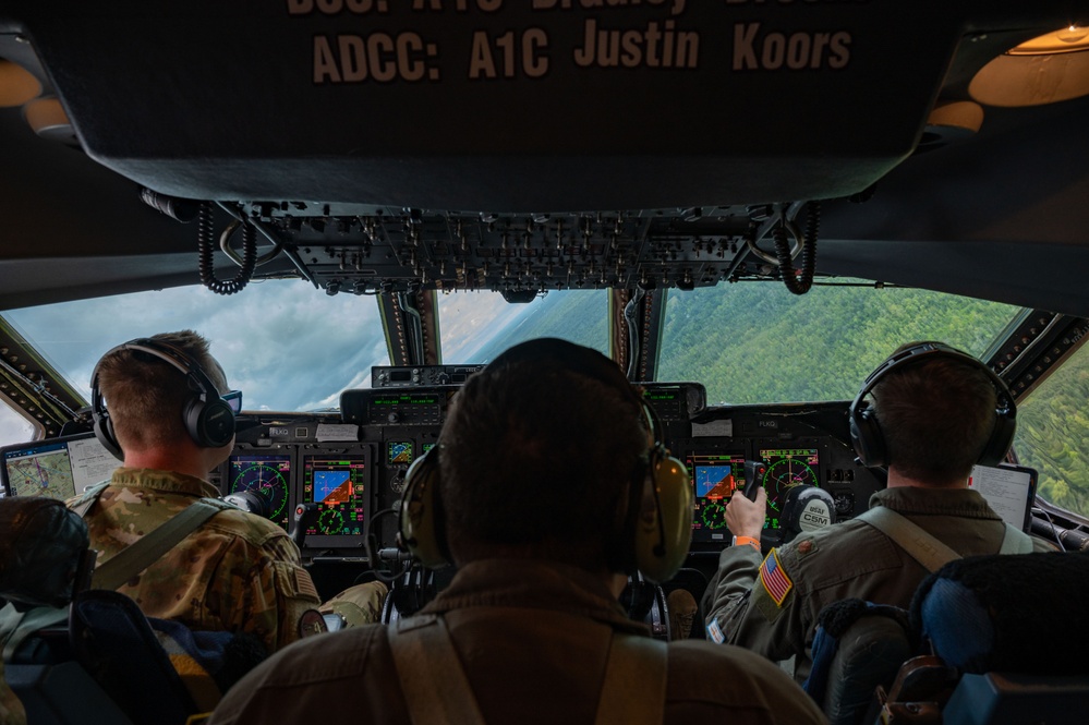 9th AS supports aeromedical evacuation and Agile Combat Employment team during Exercise Northern Strike 24-2