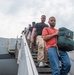 730 AMS assists in the crew changeover of French navy frigate Bretagne