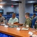 Distinguished Visitors Meet with Vice Adm. Kacher aboard USS Blue Ridge