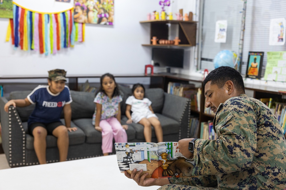 Koa Moana 24: Pohnpei Public Library Book Delivery and Reading to Youth