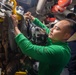 USS Theodore Roosevelt Aircrew Survival Equipmentmen Conduct Routine Maintenance