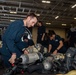 USS Theodore Roosevelt Conducts a Damage Control Training Drill