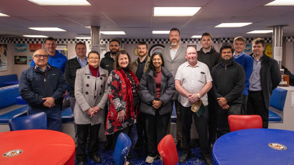 Emory S. Land host tours for Guests in Adelaide, Australia