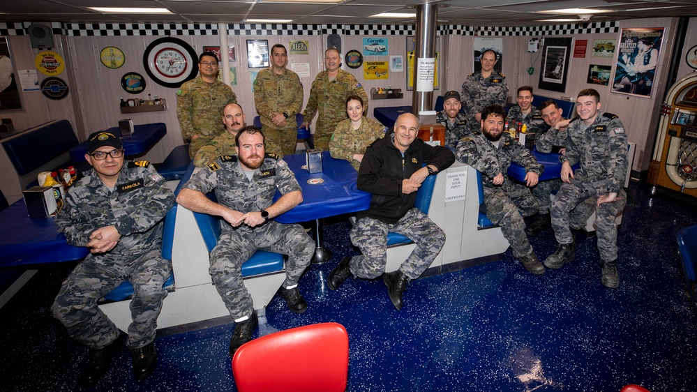 Emory S. Land host tours for Guests in Adelaide, Australia