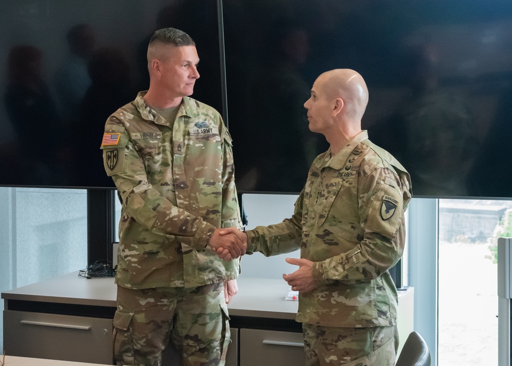 IMCOM Command Team Visits Garrison Wiesbaden