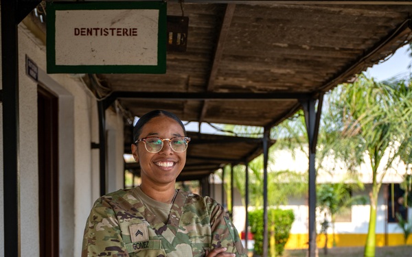 U. S. Army Dental Assistant (68E) takes part in Burundi Medical Readiness Exercise