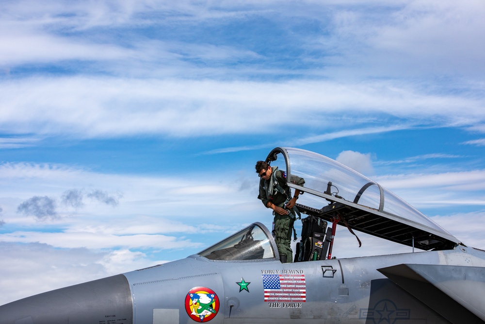 MIG Killer, F-15C from the 104th Fighter Wing retired and donated to Empire State Aerospace Museum in Schenectady, NY August 12th 2024.