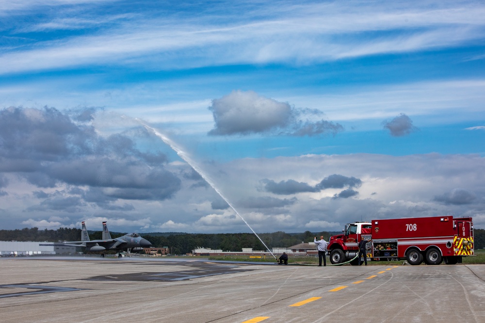 MIG Killer, F-15C from the 104th Fighter Wing retired and donated to Empire State Aerospace Museum in Schenectady, NY August 12th 2024.