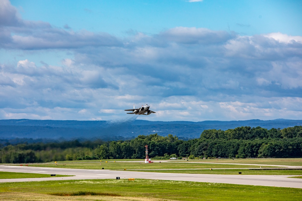 MIG Killer, F-15C from the 104th Fighter Wing retired and donated to Empire State Aerospace Museum in Schenectady, NY August 12th 2024.