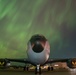 Tankers from the 127th Wing under the Northern Lights