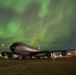 Tankers from the 127th Wing under the Northern Lights