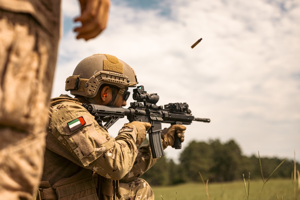 Fortifying Efforts: 2/2 Conducts Live-Fire Squad Attacks during UAE UET 24-2
