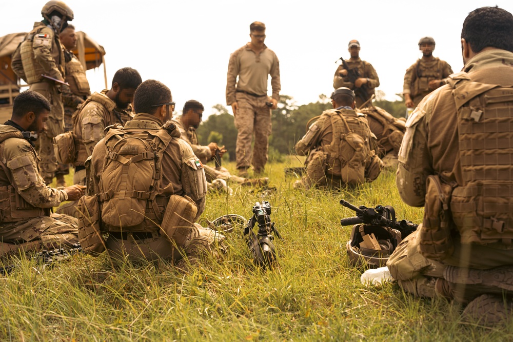Fortifying Efforts: 2/2 Conducts Live-Fire Squad Attacks during UAE UET 24-2