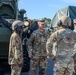 10th AAMDC Commanding General and Command Chief Warrant Officer visit Ansbach, Germany