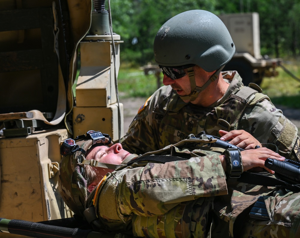 Simulated Opposing Force Attacks during Exercise Northern Strike 24-2