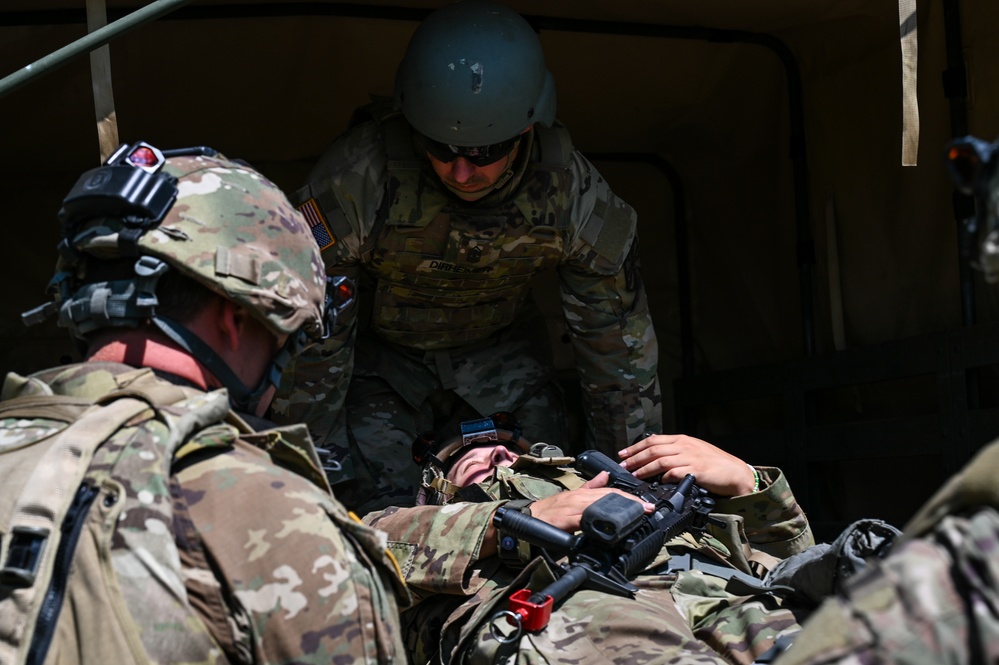 Simulated Opposing Force Attacks during Exercise Northern Strike 24-2