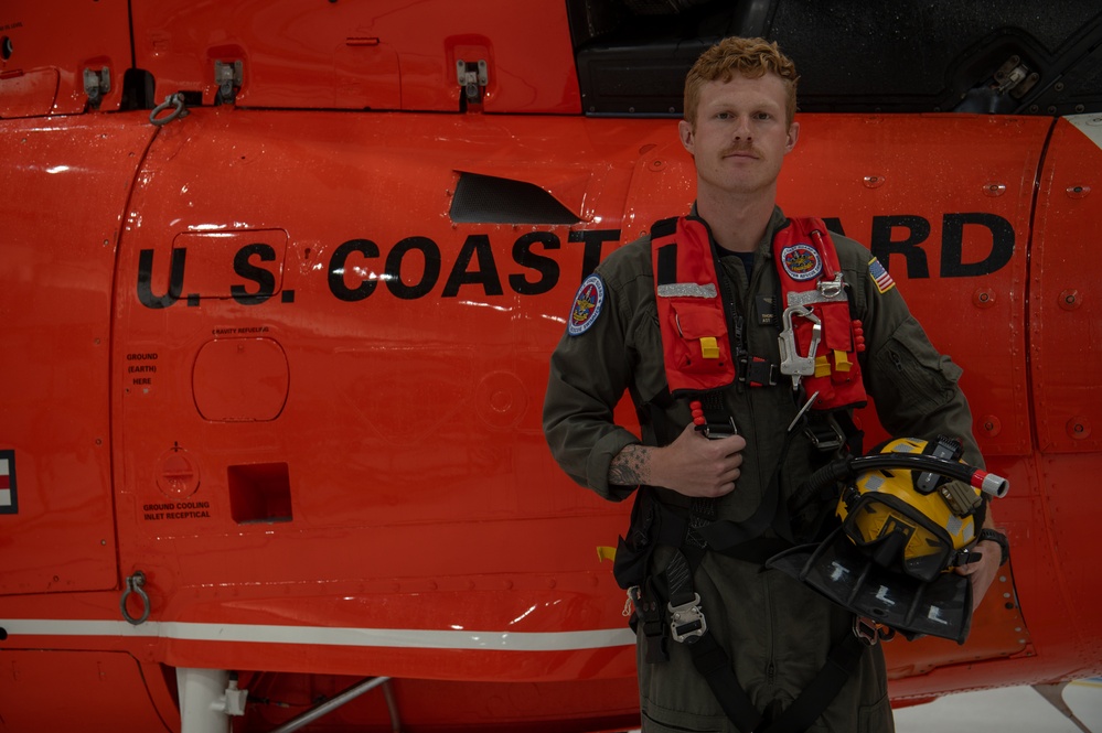 U.S. Coast Guard Petty Officer 3rd Class Thomas Lorimer - Aviation Survival Technician