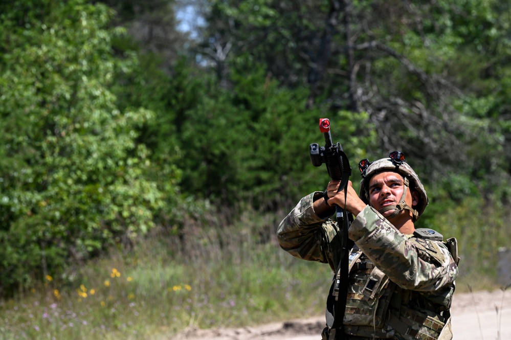 Simulated Opposing Force Attacks during Exercise Northern Strike 24-2